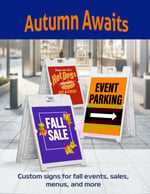 White label Sidewalk Signs Sports & Events Email from 4over