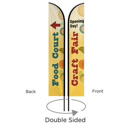 White-label-Double-sided Feather Flags-Product-from-4over