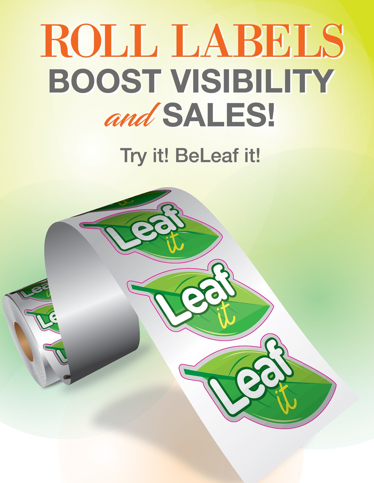 Roll Label Email Marketing Template Free 4over Marketing Templates